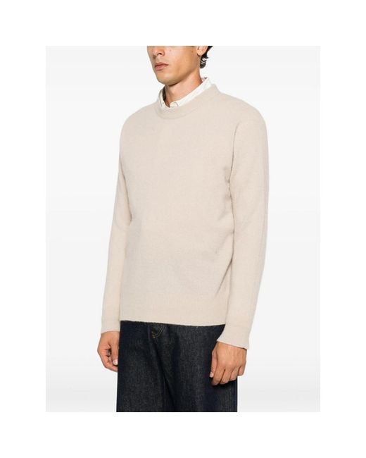Atomo Factory Natural Crew-Neck Sweater for men