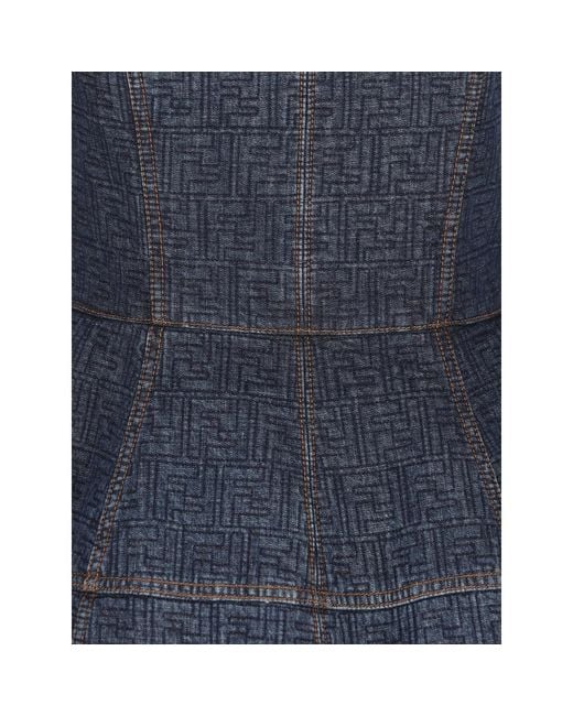 Fendi Blue Dresses
