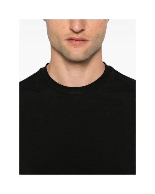 Magazzino Ricambi Black Ossigeno Crew-Neck Short-Sleeve T-Shirt for men