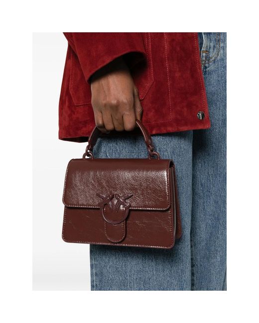Pinko Brown Tote Bag