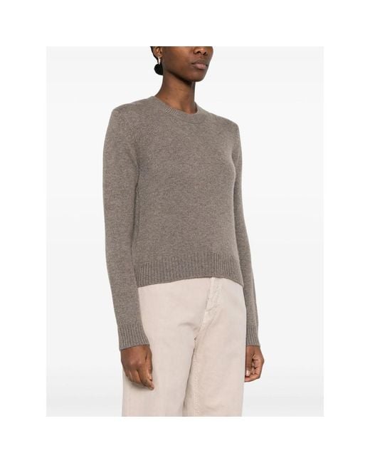 Lisa Yang Gray Mable Sweater