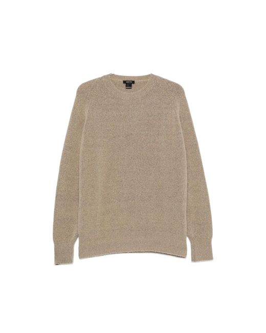 Avant Toi Natural Raglan-Sleeve Crew-Neck Sweater for men