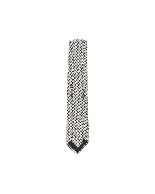 Tom Ford White Silk Tie for men