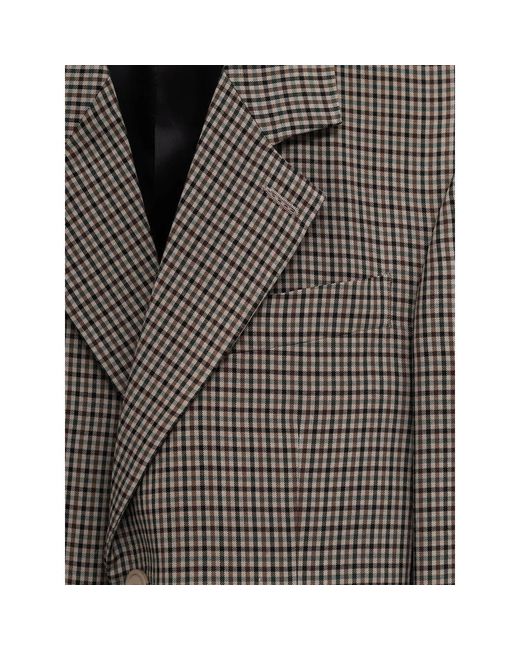 Balenciaga Brown Neutrals Jackets