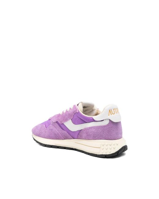 Autry Sneakers Purple, White
