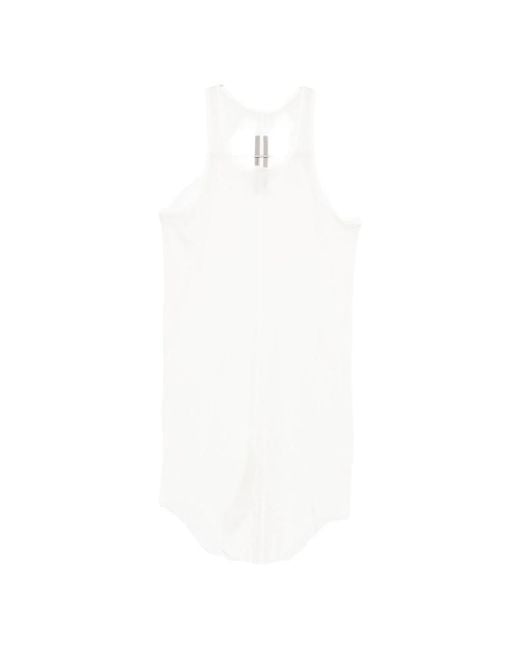 Rick Owens White T-Shirts And Vests for men
