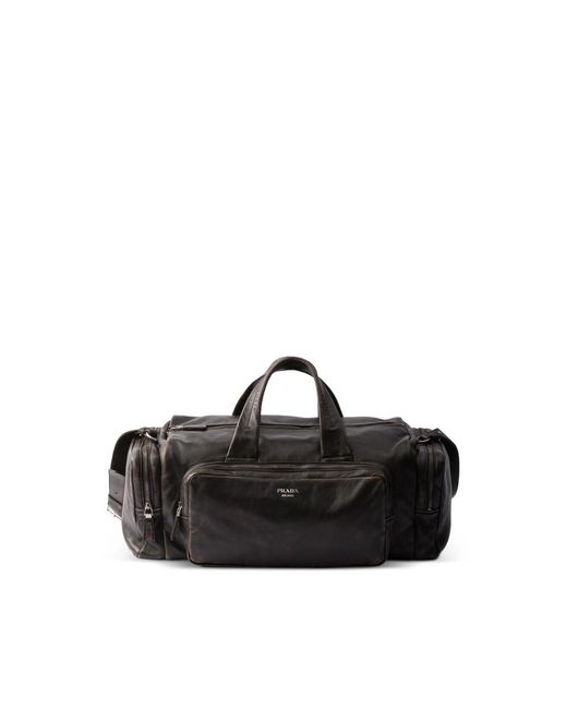 Prada Black Luggage & Holdalls for men