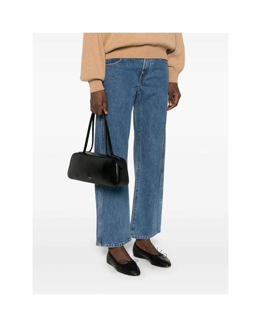 Khaite Black Simona Shoulder Bag