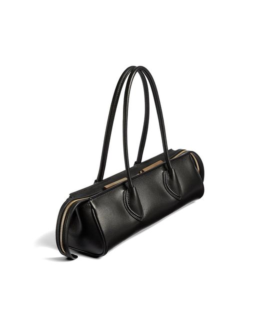 Khaite Black Donna Shoulder Bag