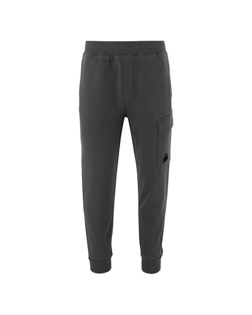 C P Company Gray C. P. Company Cargo Track Pants for men