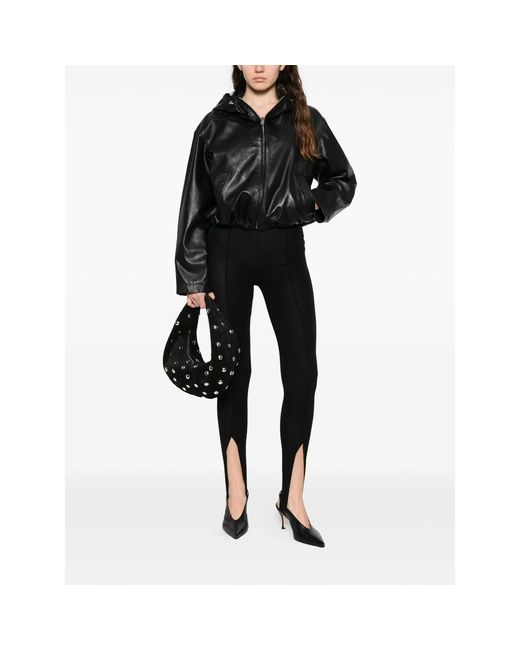 IRO Black Stirrup Seam Leggings