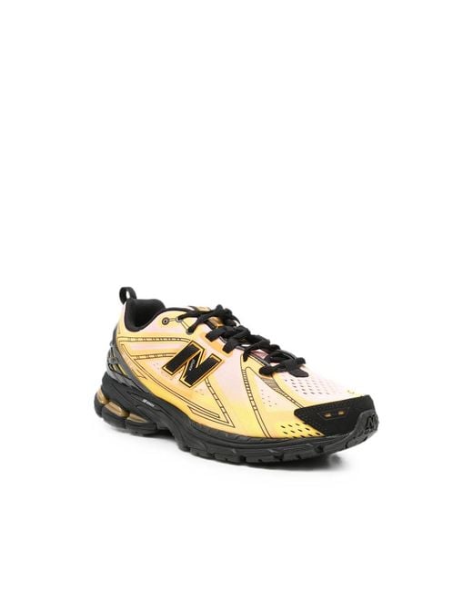 New Balance Yellow 1906 Panelled Sneakers for men