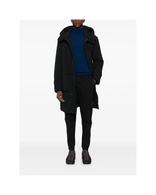 Stone Island Black Trousers for men