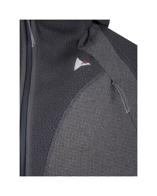 Roa Gray Colour-Block Panelled Jacket for men