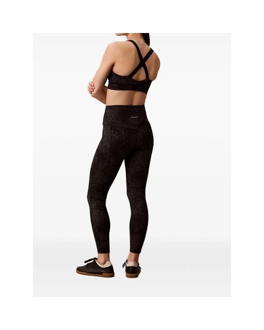 Calvin Klein Black Performance Leggings