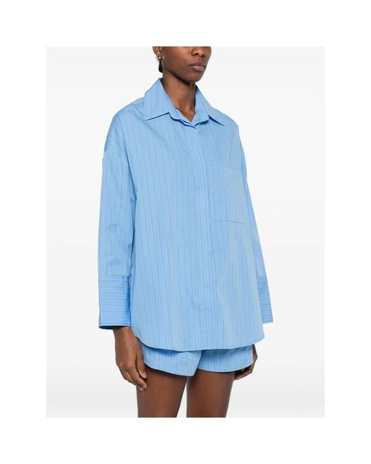 Faithfull The Brand Blue Shirts