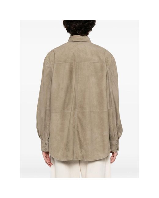 Brunello Cucinelli Natural Neutrals Tops