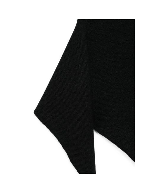Lisa Yang Black Florianne Scarf