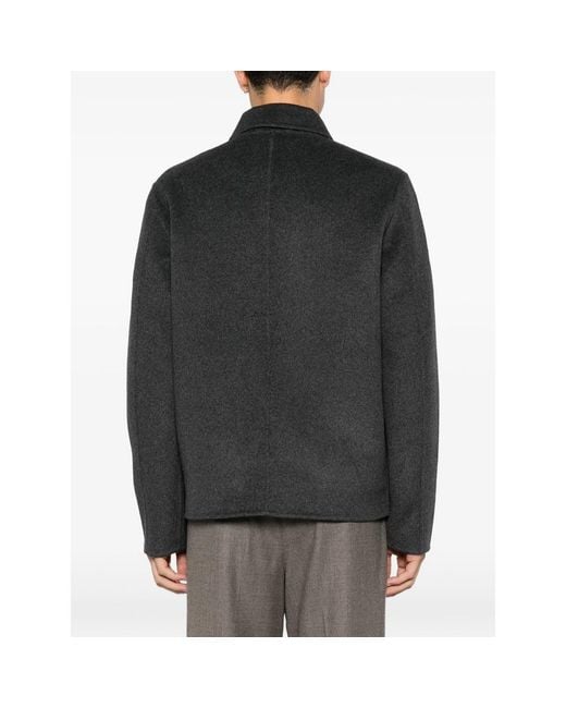 Samsøe & Samsøe Gray Sapaulo Zip-Up Jacket for men