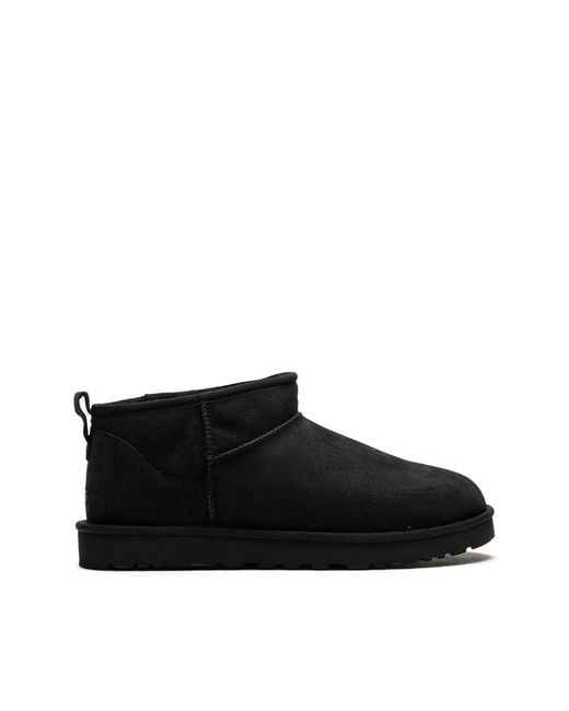 Ugg Black Classic Ultra Mini Boot for men