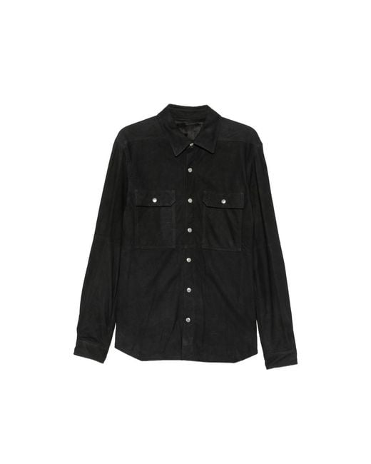 Rick Owens Black Jackets for men