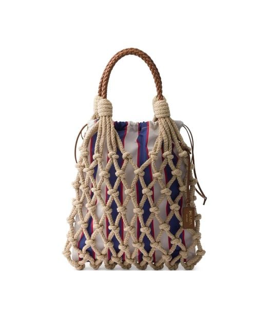 Prada Multicolor Neutrals Tote Bags