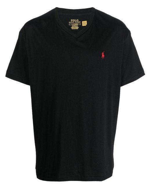 Polo Ralph Lauren Black Polo Pony Short-Sleeve T-Shirt for men