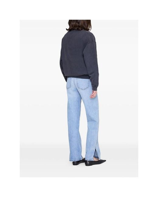 Anine Bing Blue Sweatshirt