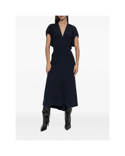 Victoria Beckham Blue 'Edith' Dress