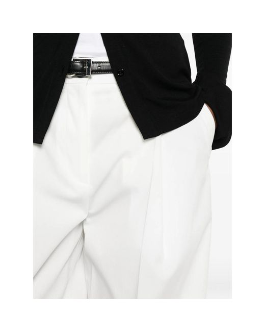 Totême  White Trousers