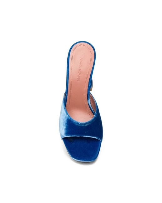 AMINA MUADDI Blue Shoes