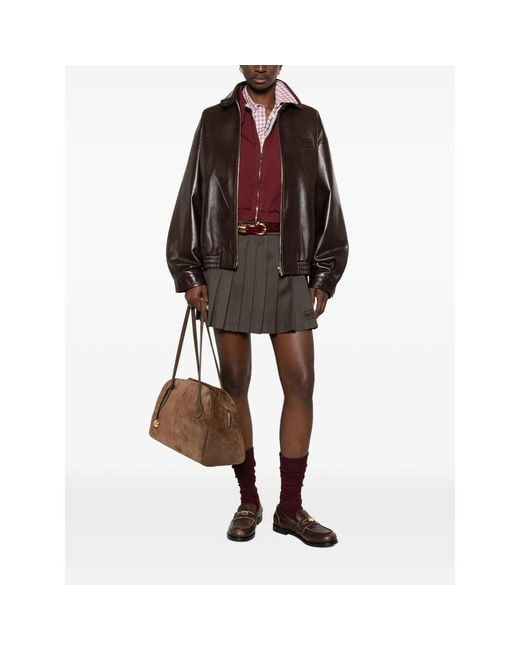 Miu Miu Brown Jackets