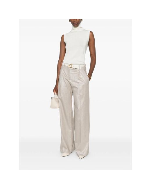 Brunello Cucinelli Natural Neutrals Trousers