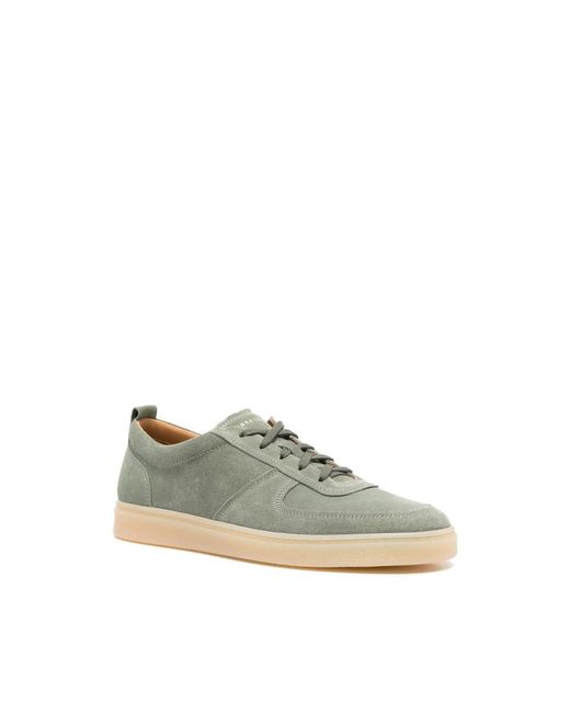 Henderson Green Suede Sneakers for men
