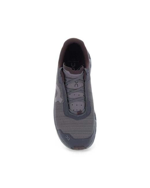 On Shoes Blue Cloudmonster Void Sneakers for men
