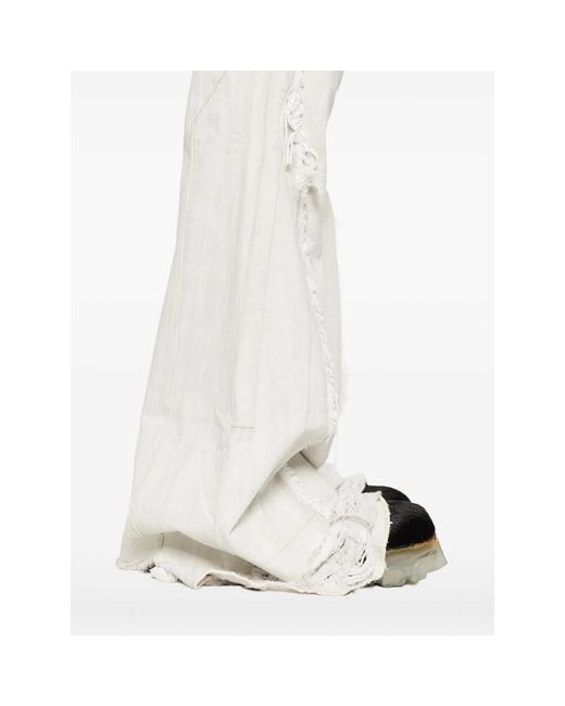 Rick Owens White Drkshdw Denim for men