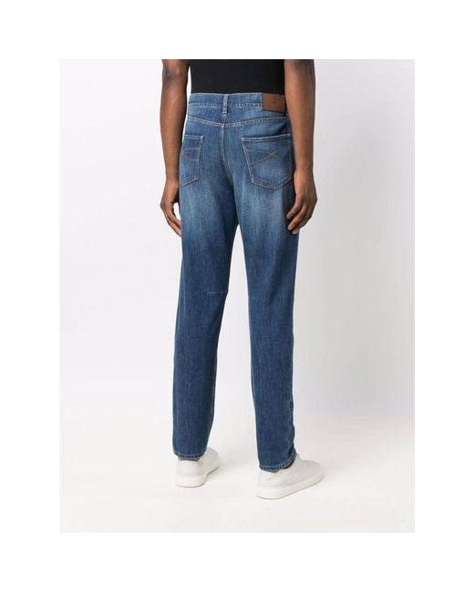 Brunello Cucinelli Blue Denim for men