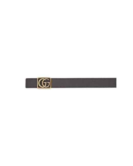 Gucci Black Belts for men