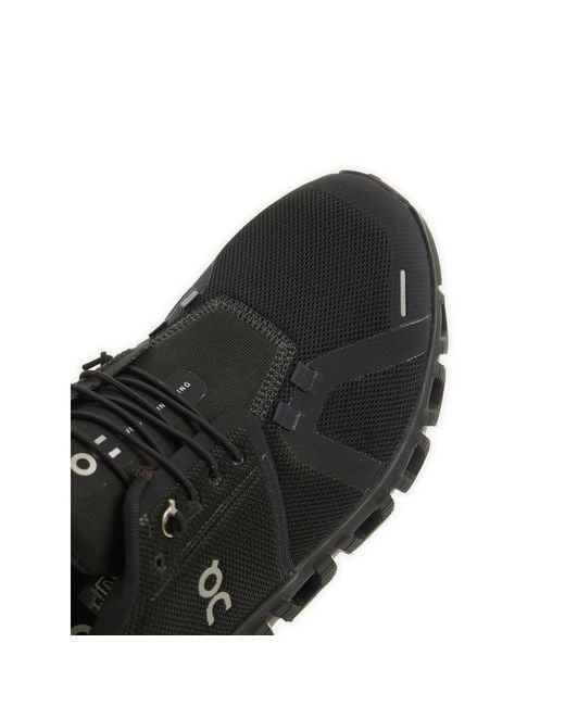 On Shoes Black Cloud 6 Sneakers for men