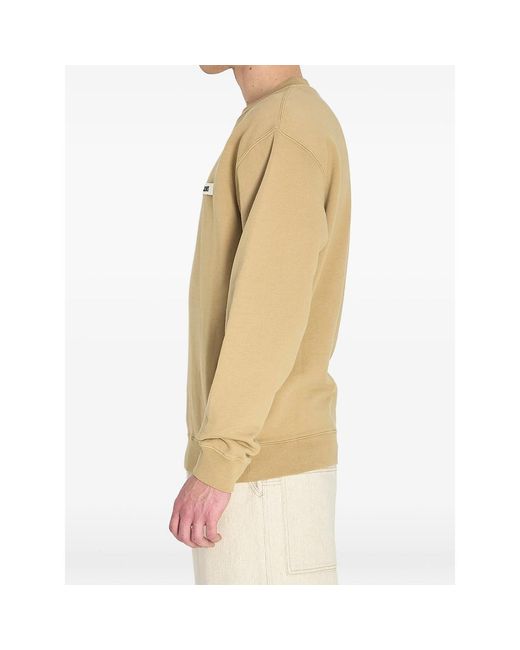Jacquemus Natural Logo-Patch Sweatshirt for men