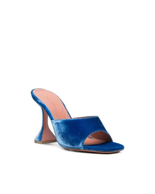 AMINA MUADDI Blue Shoes