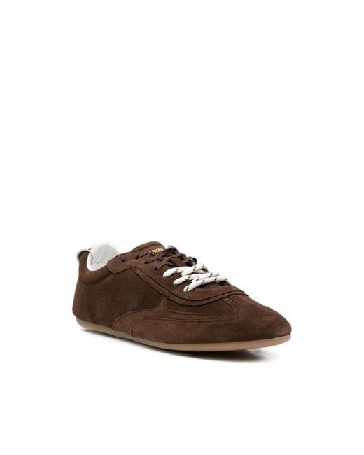 Alohas Brown Tb24 Panelled Sneakers