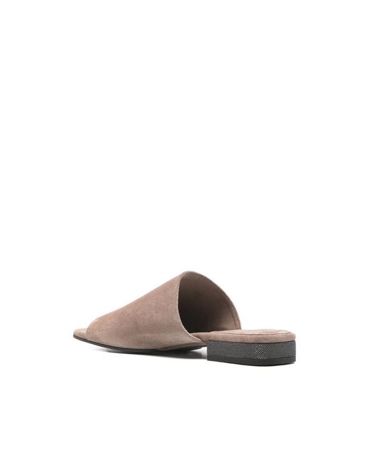 Brunello Cucinelli Brown Neutrals Shoes