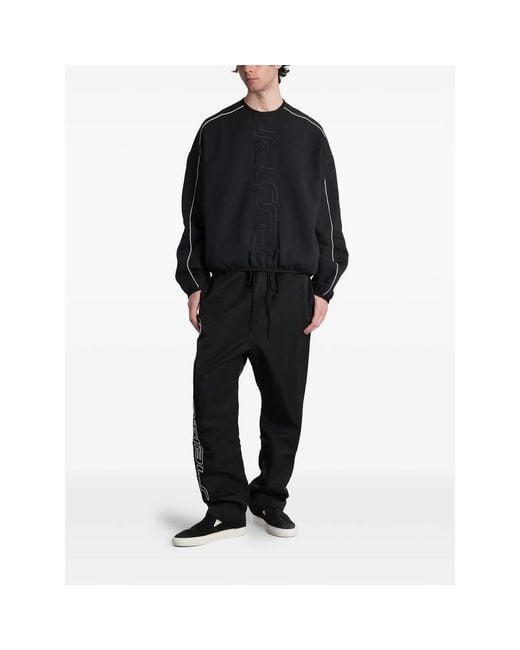 Fear Of God Black Crew Neck Sweater for men