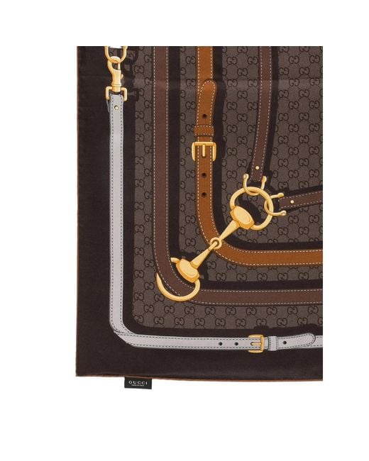 Gucci Brown Scarves