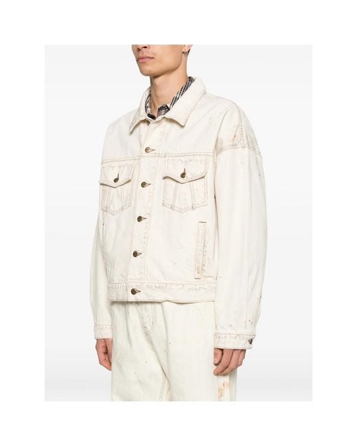 Rhude Natural Neutrals Jackets for men