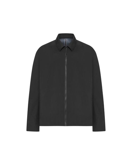Veilance Black Centroid Zip Jacket for men
