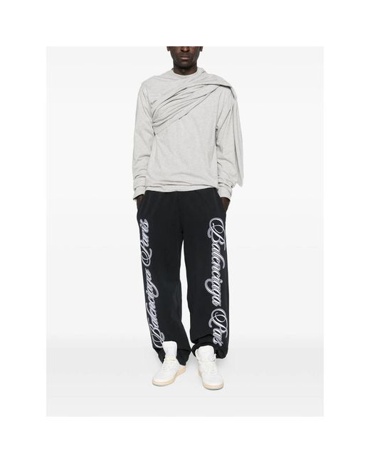Balenciaga Black Trousers for men
