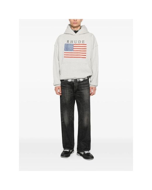 Rhude Gray Sweaters & Knitwear for men