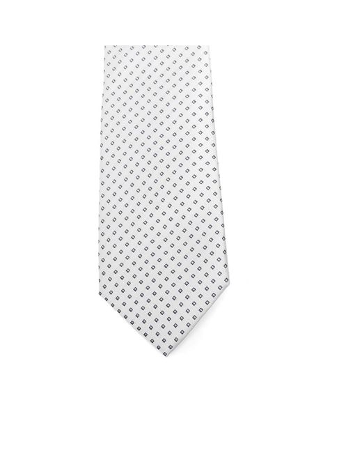 Canali White Tie Silk for men